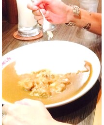 カレー食べてるよ(*☻-☻*) | その他