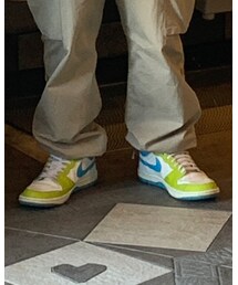 NIKE | ライトグリーン×ライトブルー(スニーカー)