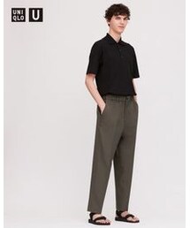 UNIQLO | ワイドフィットテーパードパンツ(セットアップ)