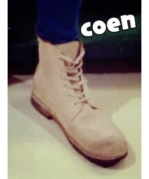 coen | スエードブーツ(ブーツ)