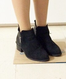 OLIVE des OLIVE | ブーツ 黒(ブーツ)