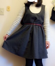 earth music&ecology | ジャンパースカート(ワンピース)