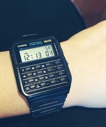 CASIO | DATA BANK(アナログ腕時計)