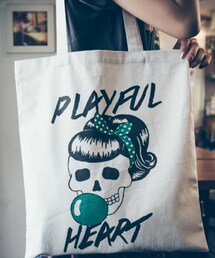 lazybone | Playful Heart Bag(エコバッグ/サブバッグ)