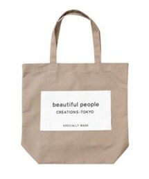 beautiful people | ビューティフルピープル ネームタグトート

(トートバッグ)