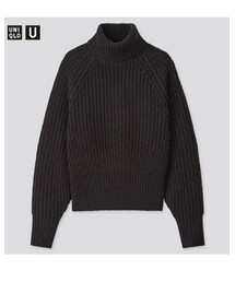 UNIQLO | ローゲージタートルネックセーター(ニット/セーター)