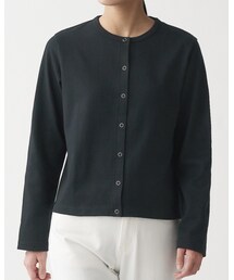 無印良品 | 太番手天竺編みカーディガン(カーディガン/ボレロ)