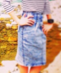 WEGO | WEGO/デニムコクーンスカート(デニムスカート)