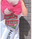 GU(ジーユー)の「トップス(Tシャツ/カットソー)」