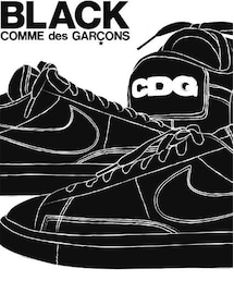 BLACK COMME des GARCONS | NIKE BLAZER LOW (×BLACK COMME des GARCONS)(スニーカー)