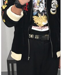 no brand | スタッズベルト(古着)(ベルト)