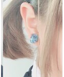 ハンドメイドの貰った物の「アクセサリー(ピアス（両耳用）)」
