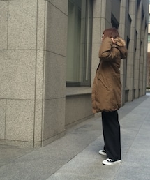 Deuxieme Classe | リバーシブルダウンコート(モッズコート)