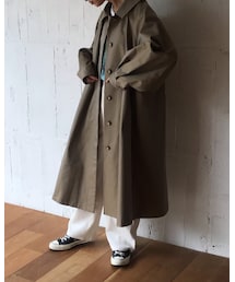 manon fripes | ステンカラーコート