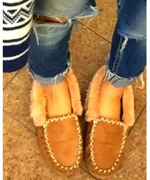 しまむら | モカシン/デッキシューズ