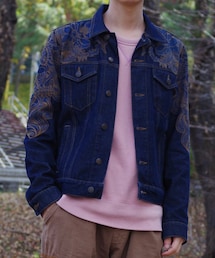 DRIES VAN NOTEN | 刺繍デニムジャケット(デニムジャケット)