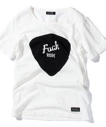 RUDE GALLERY | RUDE GALLERYワイドネックTシャツ(Tシャツ/カットソー)