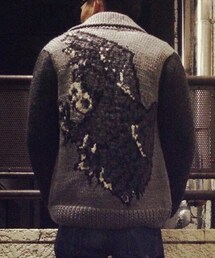 CABANE de ZUCCa | 梟刺繍カウチンカーディガン(ニット/セーター)