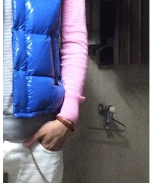 FRANKLIN & MARSHALL | クレイジーパターンコットンセーター(ニット/セーター)