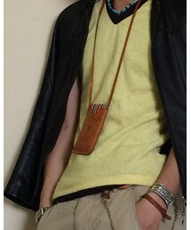 VINTAGE | 切り替えパイル地カットソー(Tシャツ/カットソー)