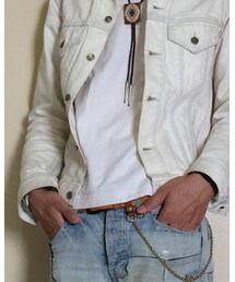 WHITE MOUNTAINEERING | ネイティヴ柄胸ポケTEE(Tシャツ/カットソー)