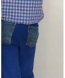 Handmade | ポケット切り替えスウェットパンツ(その他パンツ)