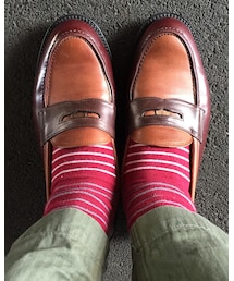 HARUTA | コインローファー:アメリカ旧1セントコイン(ドレスシューズ)