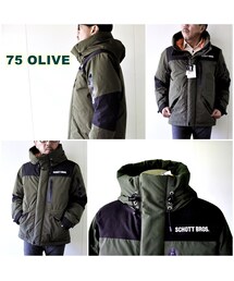 Schott 　ショット　 2TONE 　SNORKEL DOWN PARKA 　3182011　スノーケルダウンパーカー(ダウンジャケット/コート)