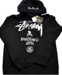 mastermind japan×stussy×beams | マスターマインドとステューシーの
コラボでBEAMS別注のパーカー(パーカー)