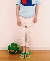 DENIM DUNGAREE | ペンキ汚れのホワイトパンツ〜(その他パンツ)