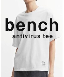 BENCH | UNTI VIRUS TEE（抗ウイルス加工Tシャツ）(Tシャツ/カットソー)