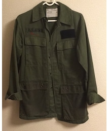 no brand | リメイクミリタリージャケット(ミリタリージャケット)