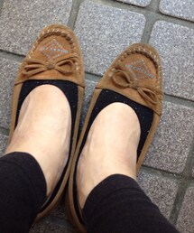 salus | 刺繍モカシン(モカシン/デッキシューズ)