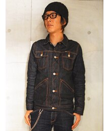 THE HIGHEST END | THE HIGHEST END ザハイエストエンド TO-019 Ridin' JKT INDIGO(デニムジャケット)