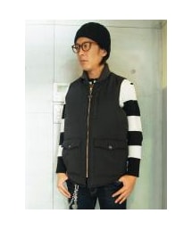 BLUCO WORK GARMENT | BLUCO WORK GARMENT OL-044 QUITING WORK VEST BLACK(ベスト)
