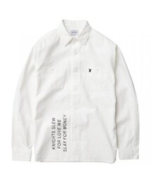 fuct | FUCT  SSDD SHAMBRAY L/S SHIRT white 7309(シャツ/ブラウス)