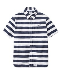 fuct | FUCT SSDD BORDER S/S SHIRT 9312 NAVY(シャツ/ブラウス)