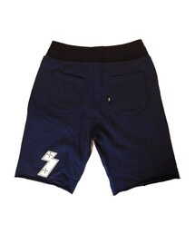 DEFSTEEZ. | THE HIGHEST END×DEFSTEEZ. W　NAME Sweat Shorts NAVY(その他パンツ)