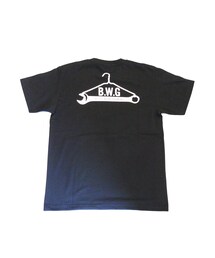 B.W.G JAPAN B-14-004 Tシャツ BLACK /WHITE(Tシャツ/カットソー)