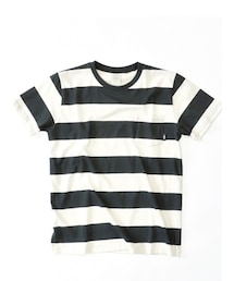 THE HIGHEST END | THE HIGHEST END ザ ハイエストエンド TT-029 S/S TON-UP ブラック/オフホワイト(Tシャツ/カットソー)