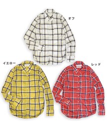REMI RELIEF | ライトオンスチェックレギュラーシャツ(シャツ/ブラウス)