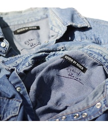 SEVEN BY SEVEN | REWORK WESTERN SHIRT(リワークウエスタンシャツ)/7×7(セブンバイセブン)(シャツ/ブラウス)