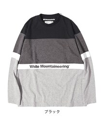 WHITE MOUNTAINEERING | CONTRASTED SWEATSHIRT（コントラステッドスウェットシャツ）／White Mountaineering（ホワイトマウンテニアリング）(スウェット)