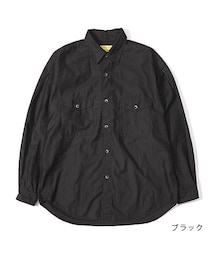 SEVEN BY SEVEN | CASUAL TUCK SHIRTS(カジュアルタックシャツ)-Satin back crepe-/7×7(セブンバイセブン)/seven by seven (セブンバイセブン)(シャツ/ブラウス)