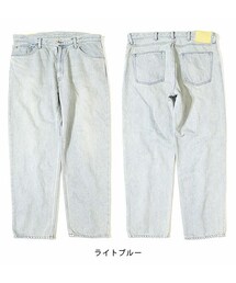 SEVEN BY SEVEN | WIDE PANTS（ワイドパンツ）-Wash-／seven by seven（セブンバイセブン）(デニムパンツ)
