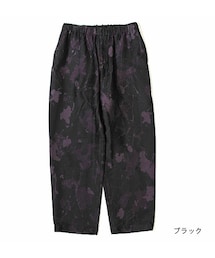 SEVEN BY SEVEN | RELAX PANTS（リラックスパンツ）-Paint pattern JQ-／seven by seven（セブンバイセブン）(スラックス)