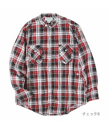 SASSAFRAS | Weeds Barrow The Band Half（ウィーズバローザバンドハーフ）”Nep Check”／SASSAFRAS（ササフラス）(シャツ/ブラウス)