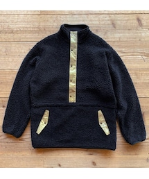 BROWN by 2-tacs | RA-ANORAK（レトロアクティブアノラック）”Mixed wool pile fleece”／BROWN by 2-tacs（ブラウンバイツータックス）(その他トップス)