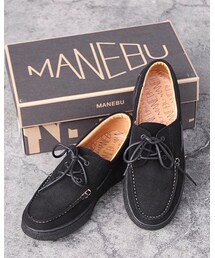 MANEBU | CAMO SUEDE PAN SOLE MENS（カモスエードパンソールメンズ）／MANEBU（マネブ）(スニーカー)