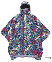 WHITE MOUNTAINEERING | BOTANICAL PRINTED RAIN PONCHO（ボタニカルプリンテッドレインポンチョ）／W.M.B.C.（ダブルエムビーシー）／White Mountaineering（ホワイトマウンテニアリング）(ポンチョ)